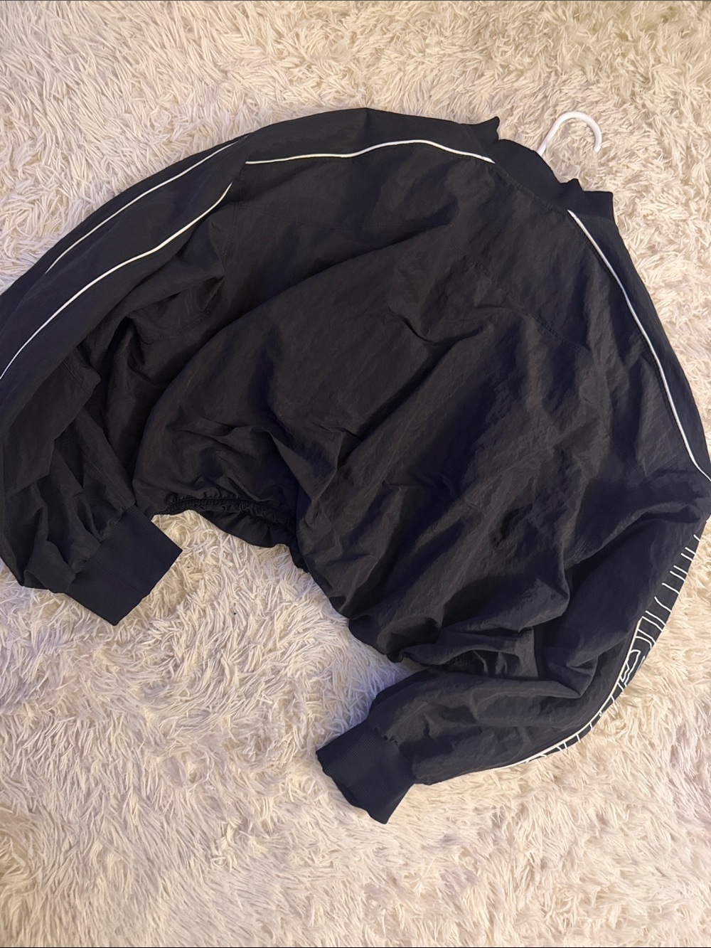 Authentic Lululemon athletica Women’s Crinkle Nylon Track Jacket Wordmark - Picture 9 of 16
